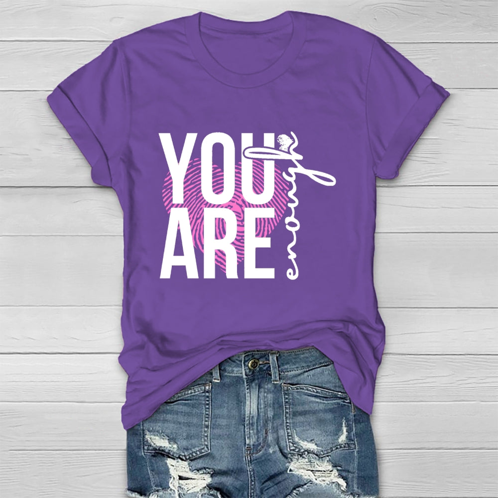 You Are Enough Healthwear T-shirt