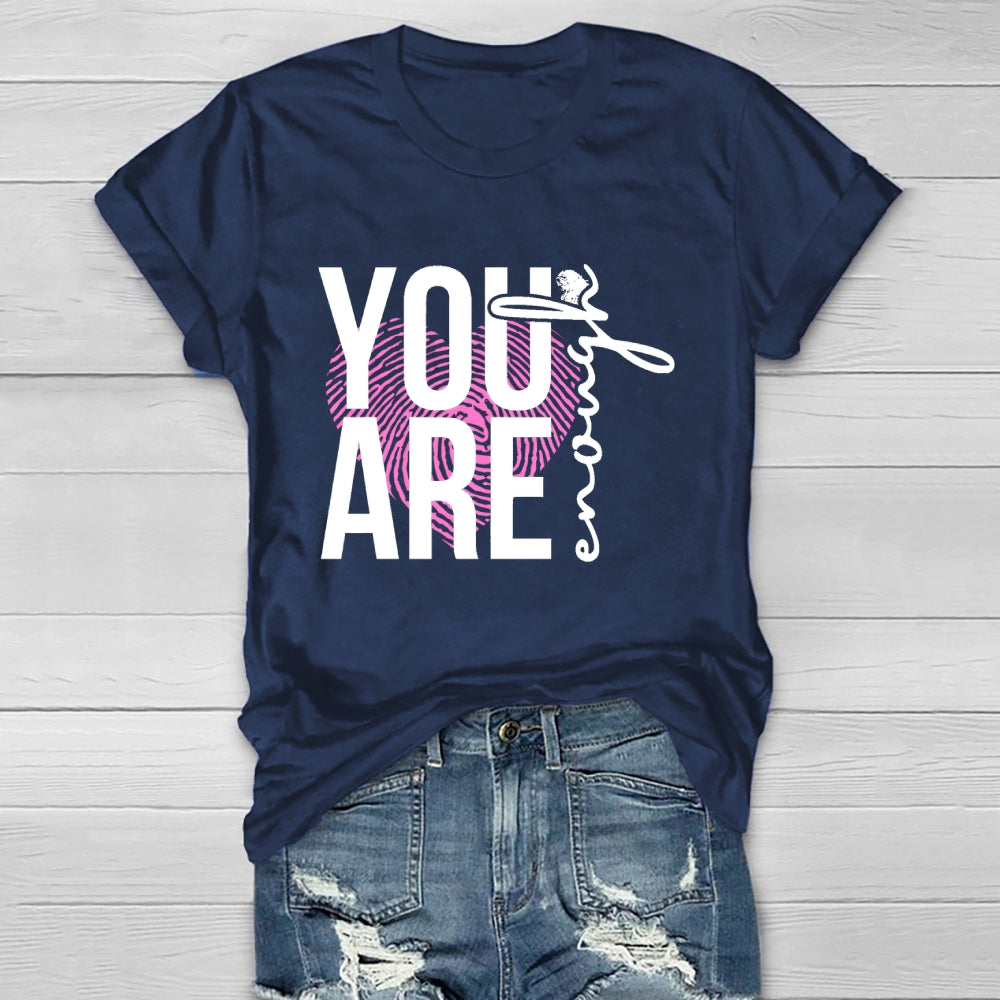 You Are Enough Healthwear T-shirt