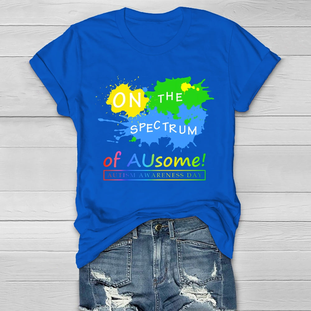 On The Spectrum Of Ausome Healthwear T-shirt
