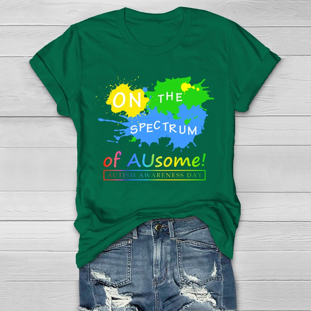 On The Spectrum Of Ausome Healthwear T-shirt
