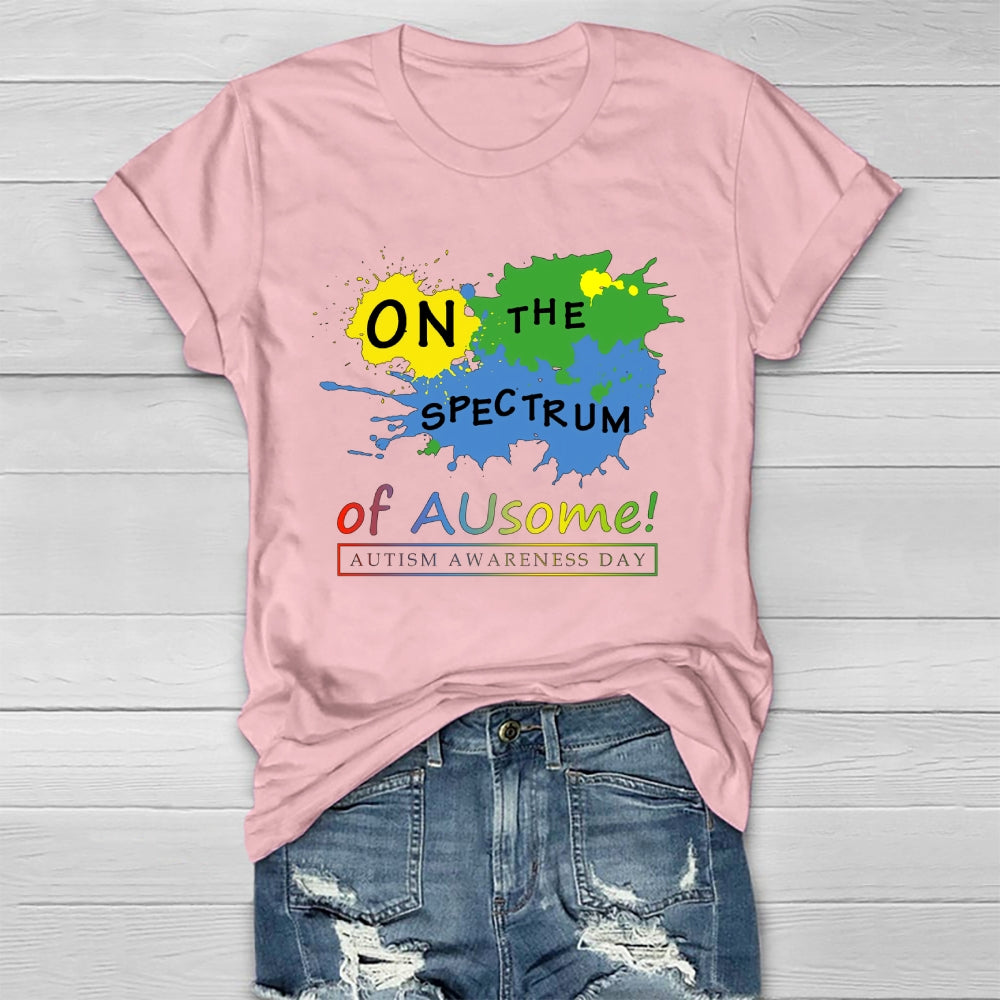 On The Spectrum Of Ausome Healthwear T-shirt