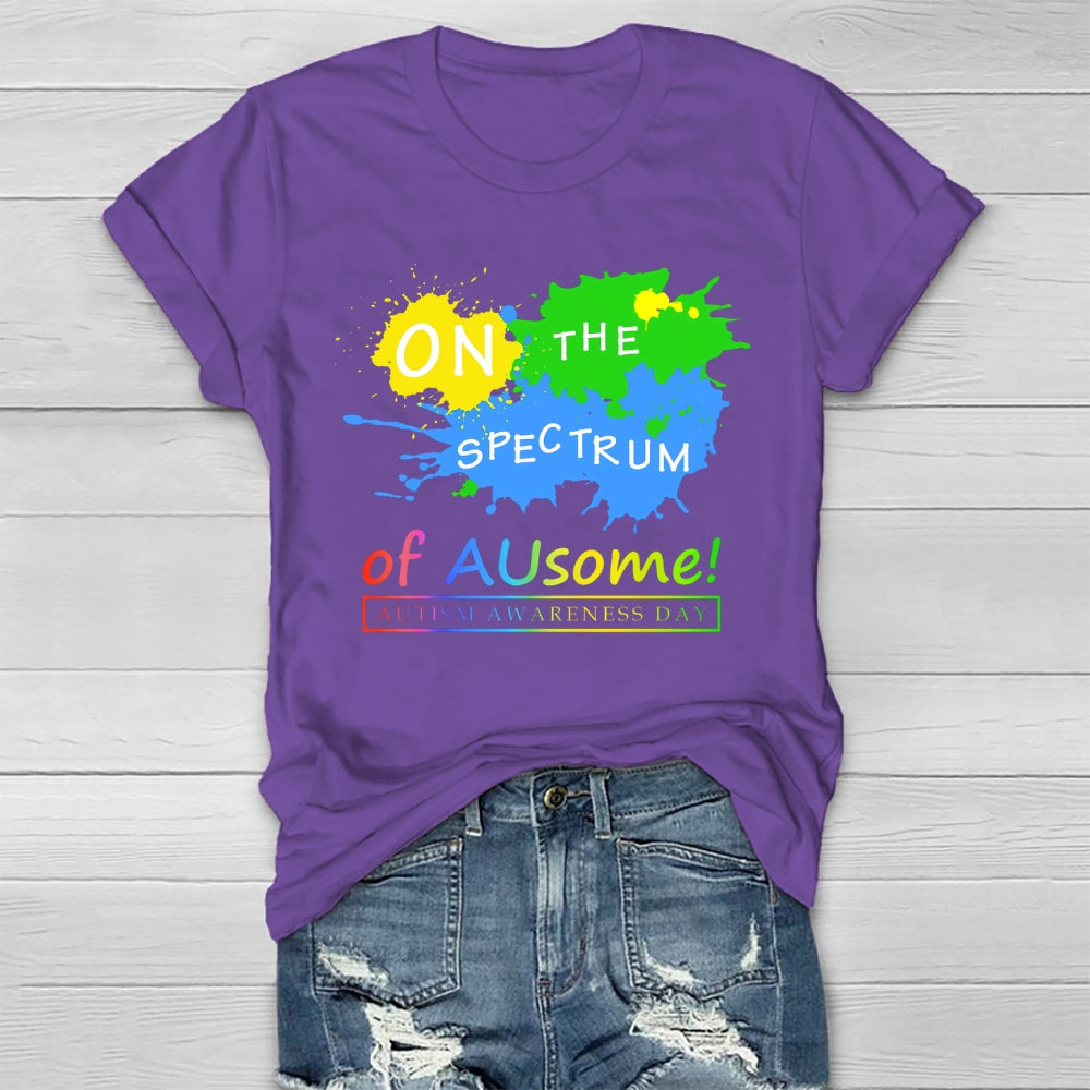 On The Spectrum Of Ausome Healthwear T-shirt
