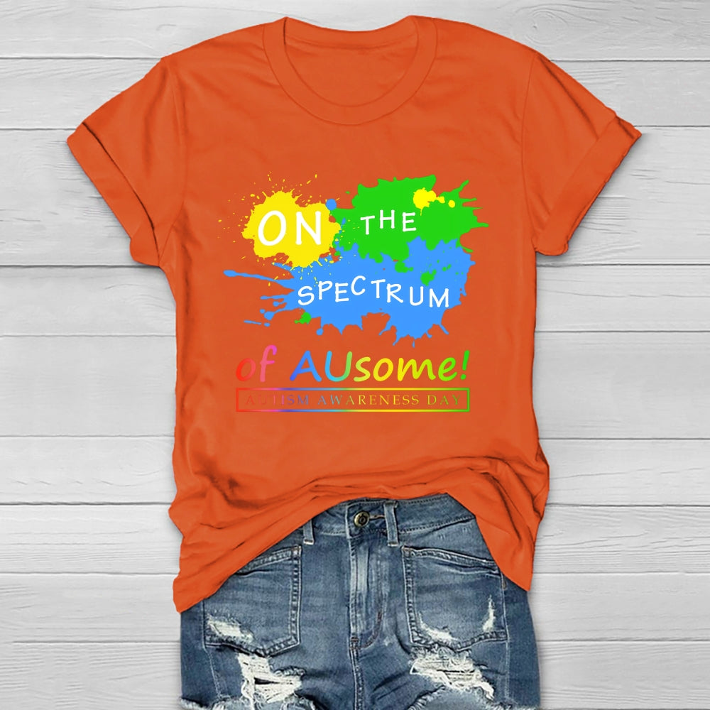 On The Spectrum Of Ausome Healthwear T-shirt
