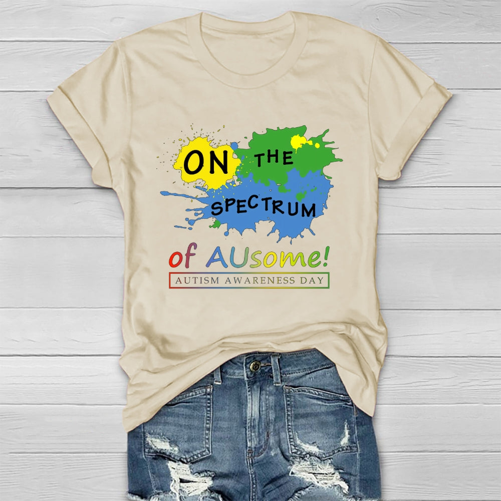 On The Spectrum Of Ausome Healthwear T-shirt