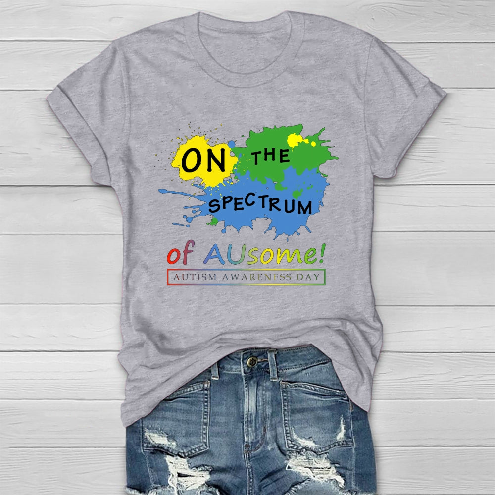 On The Spectrum Of Ausome Healthwear T-shirt