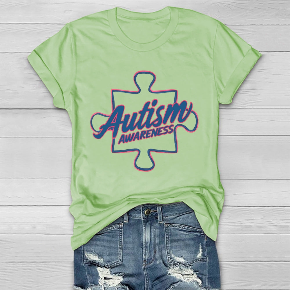 Autism Awareness Puzzle Healthwear T-shirt