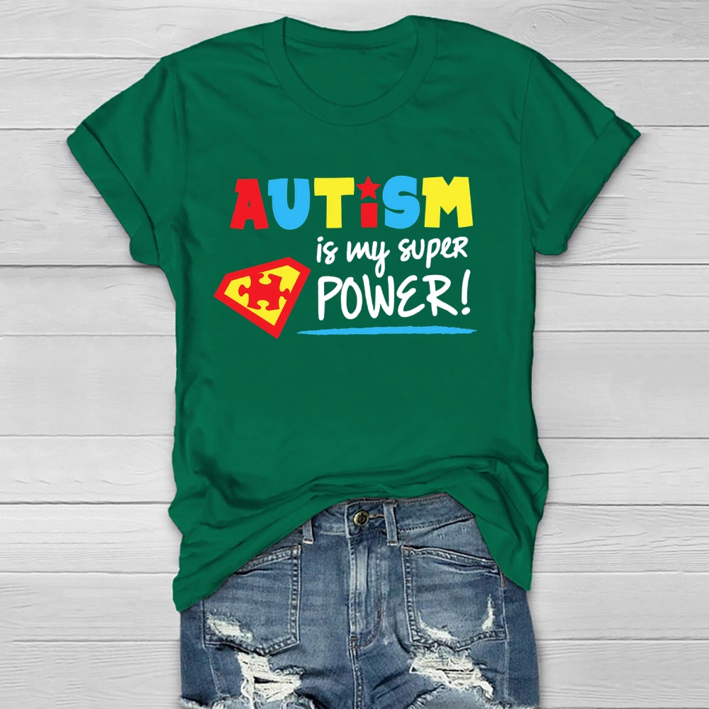 Autism Is My Superpower Healthwear T-shirt