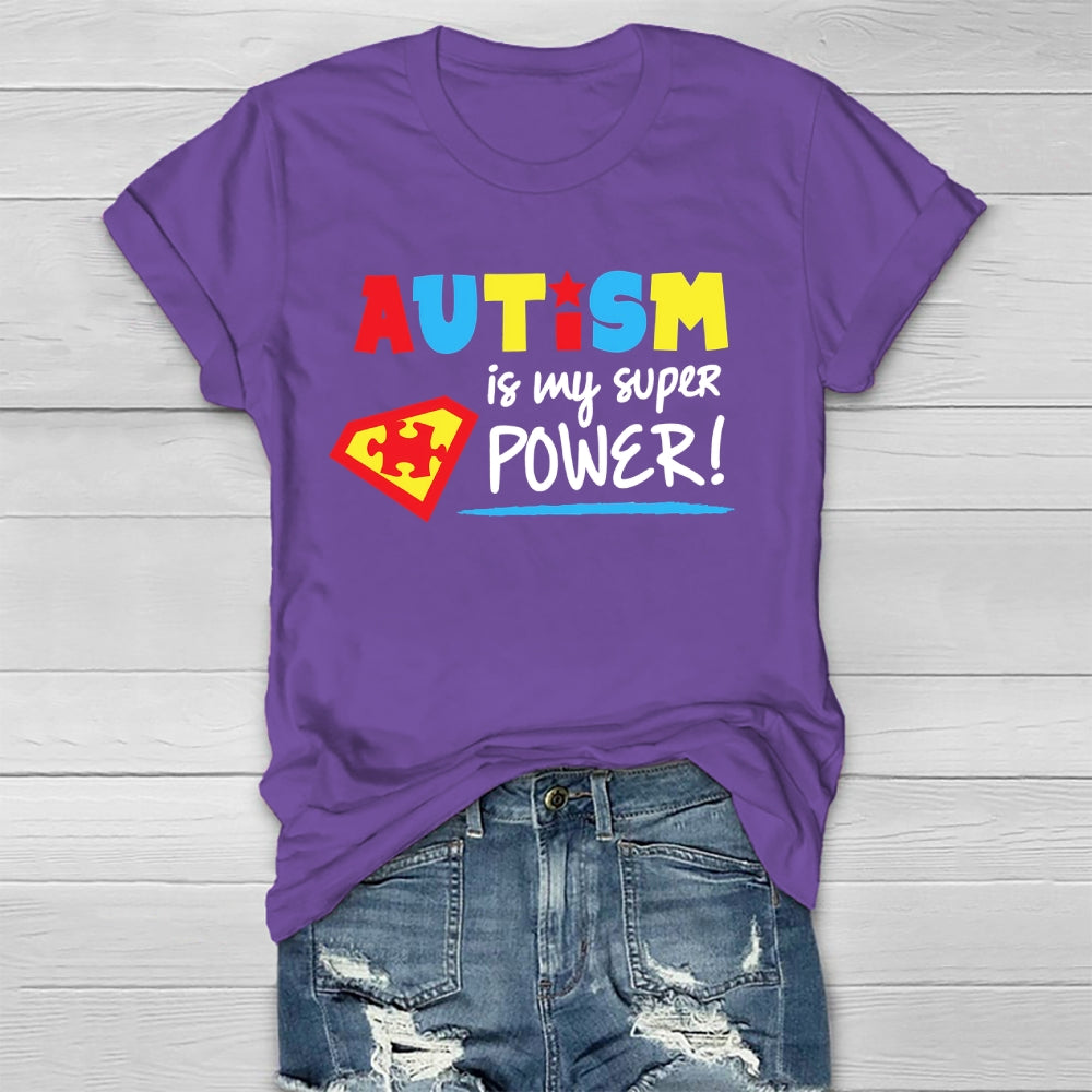Autism Is My Superpower Healthwear T-shirt