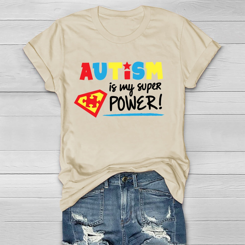 Autism Is My Superpower Healthwear T-shirt