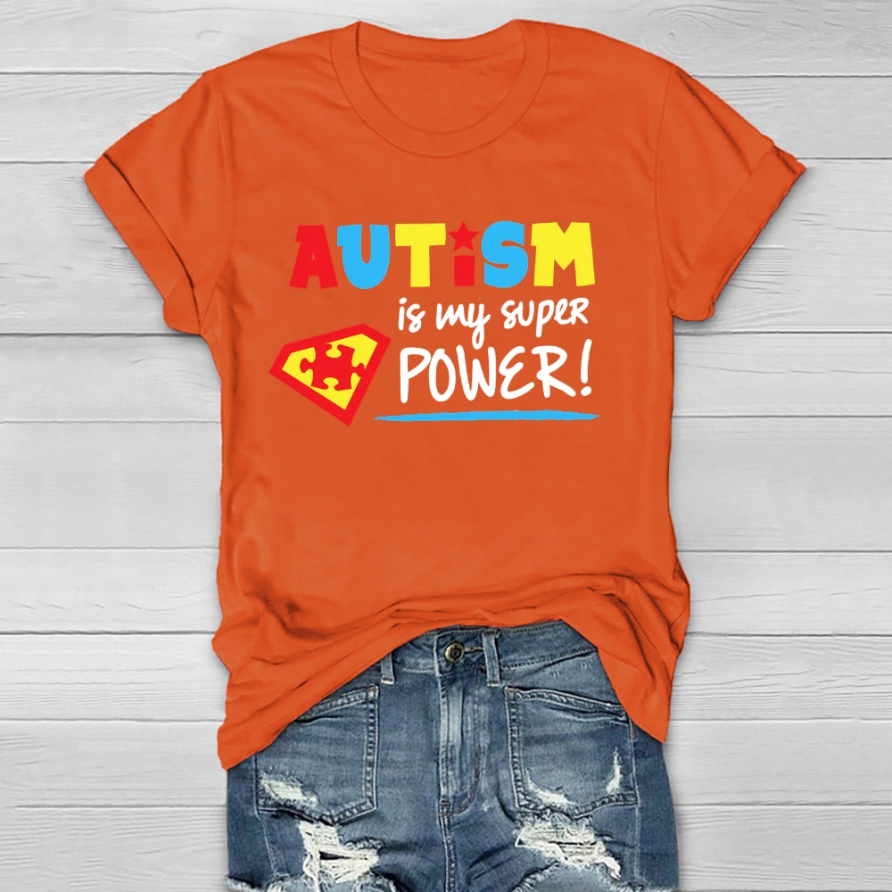 Autism Is My Superpower Healthwear T-shirt