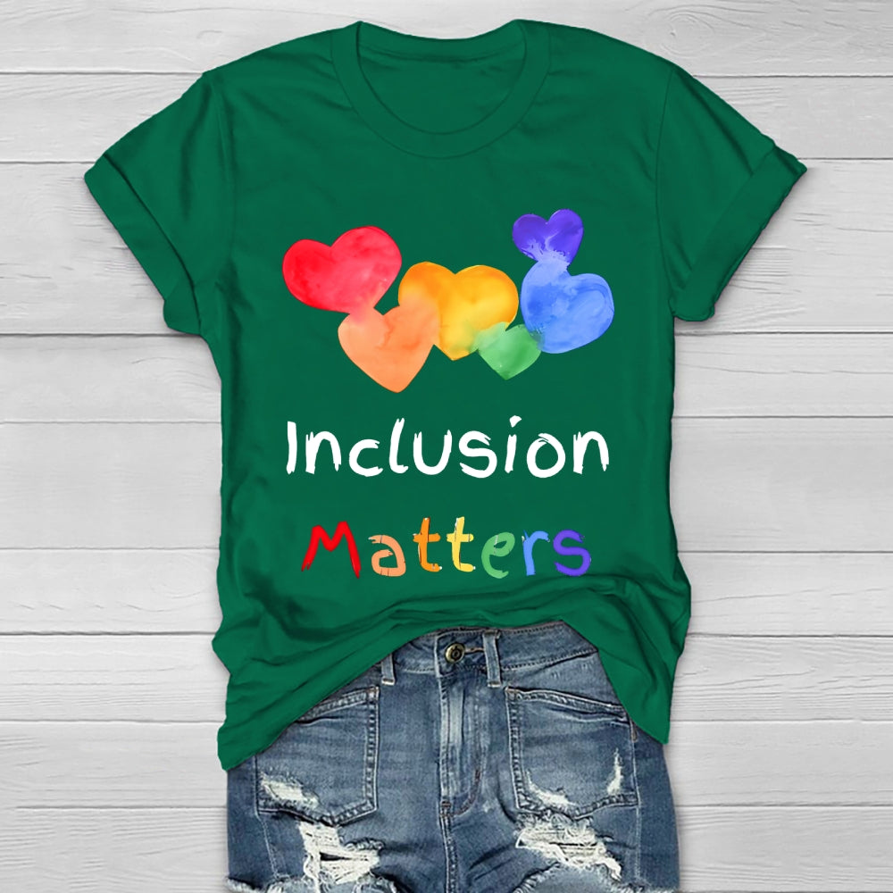 Inclusion Matters Healthwear T-shirt