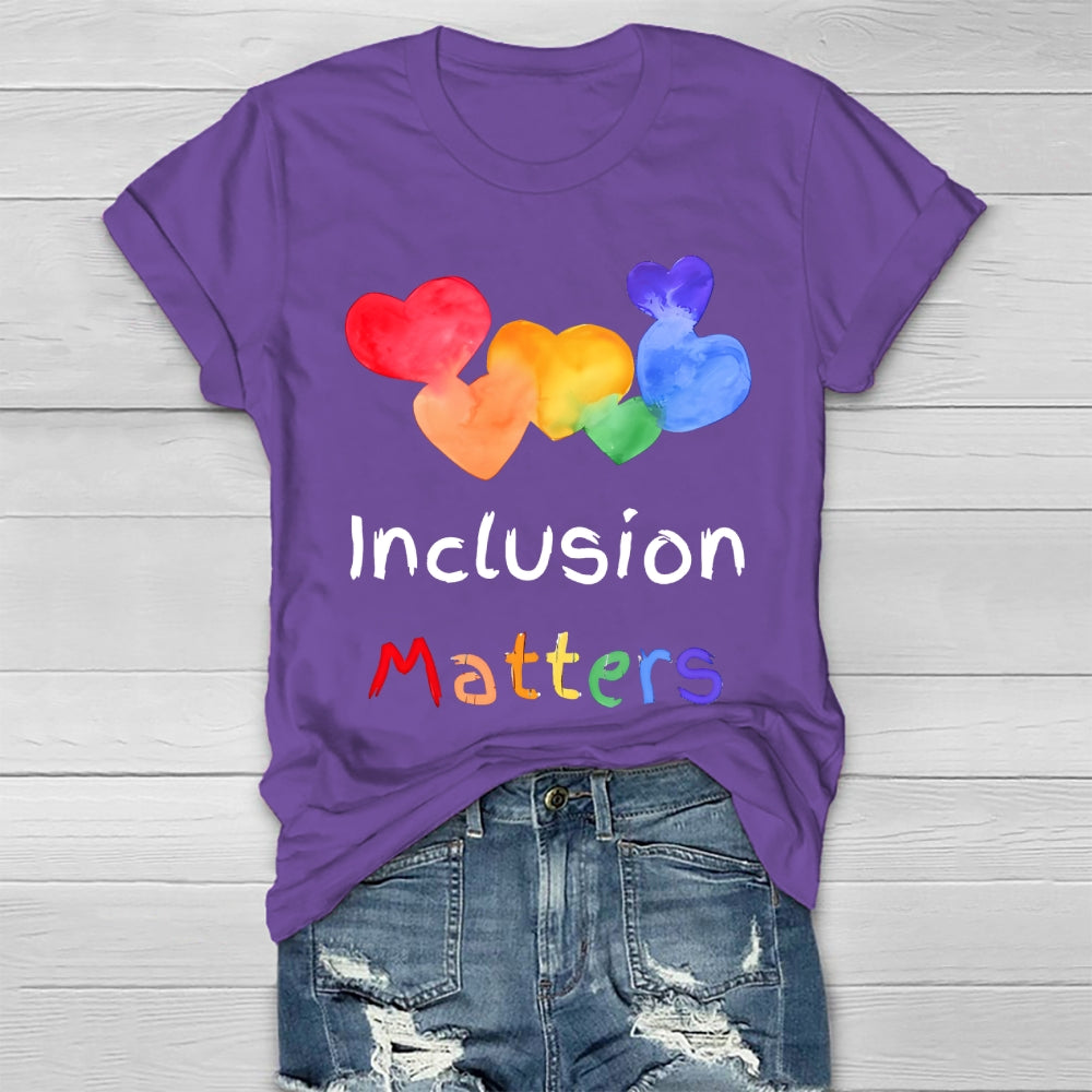 Inclusion Matters Healthwear T-shirt
