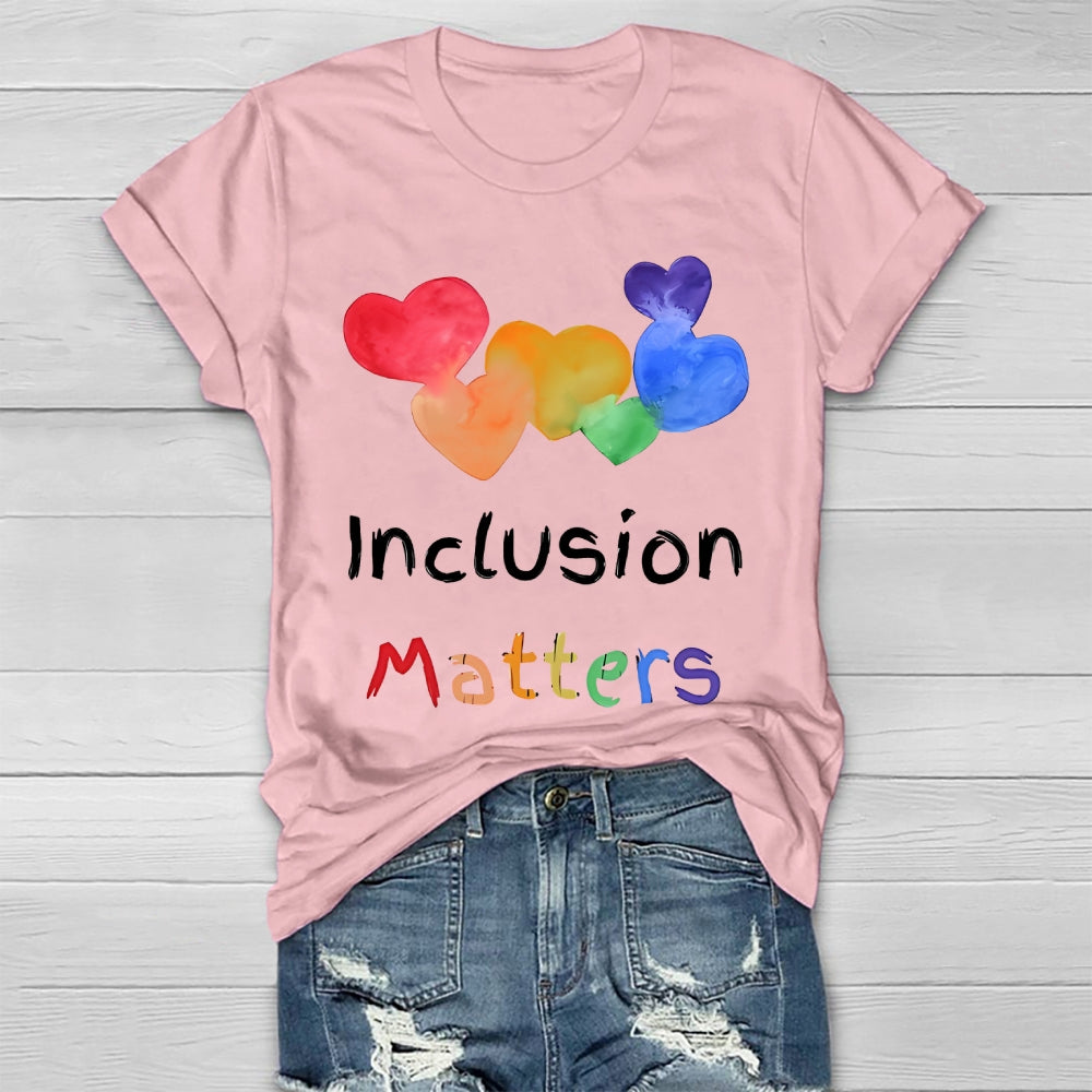 Inclusion Matters Healthwear T-shirt