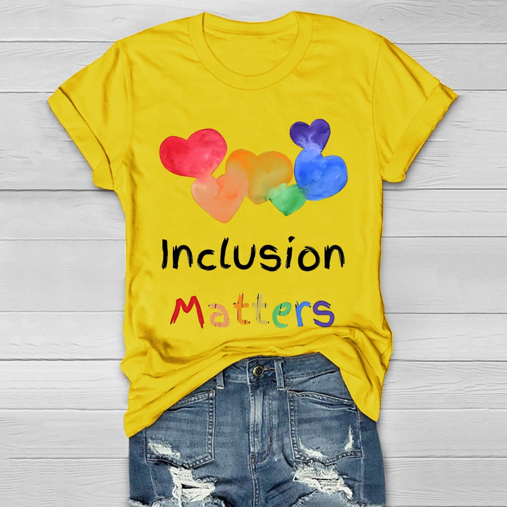 Inclusion Matters Healthwear T-shirt