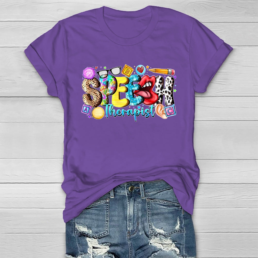 Speech Therapist Healthwear T-shirt