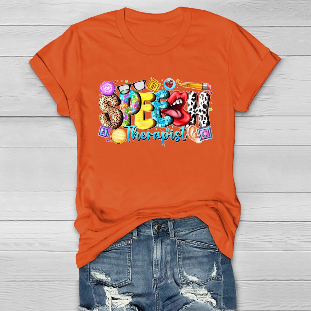 Speech Therapist Healthwear T-shirt