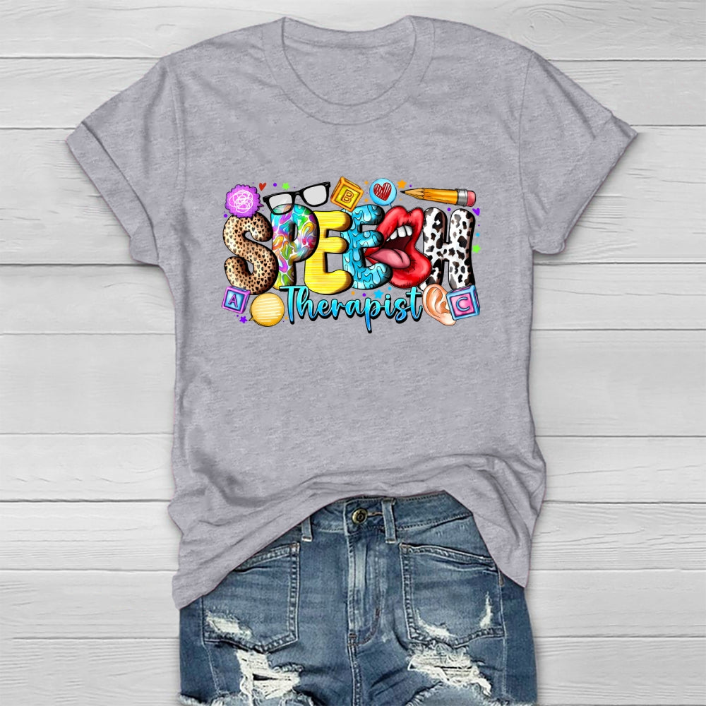 Speech Therapist Healthwear T-shirt