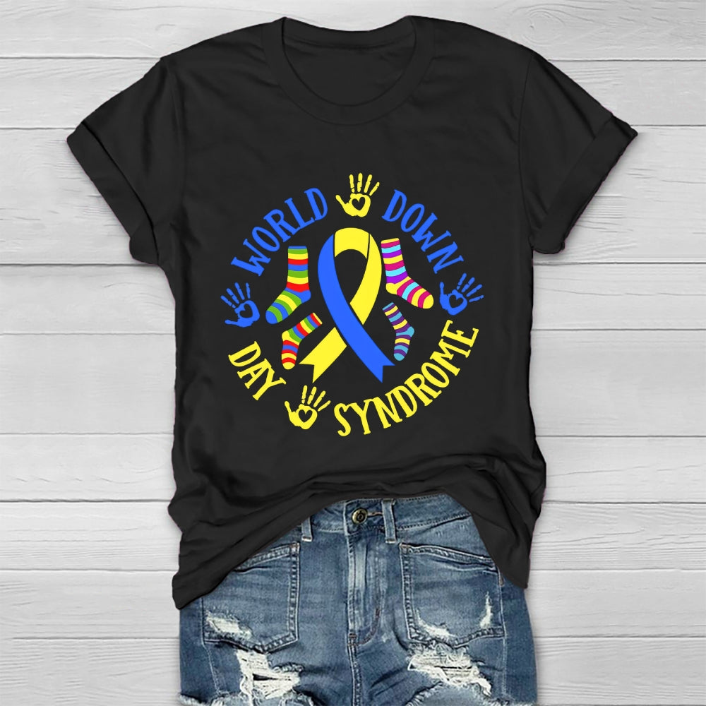 World Down Syndrome Day Healthwear T-shirt