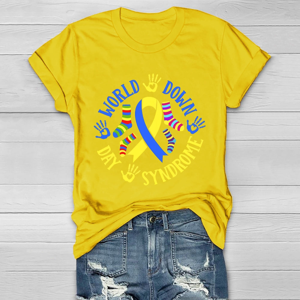 World Down Syndrome Day Healthwear T-shirt