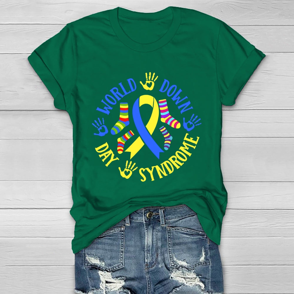 World Down Syndrome Day Healthwear T-shirt