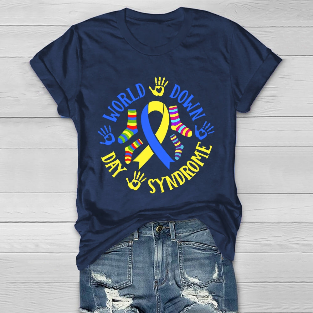 World Down Syndrome Day Healthwear T-shirt
