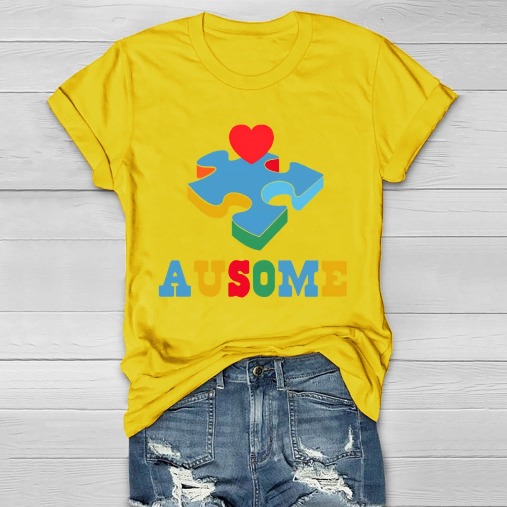 Ausome Autism Awareness Healthwear T-shirt