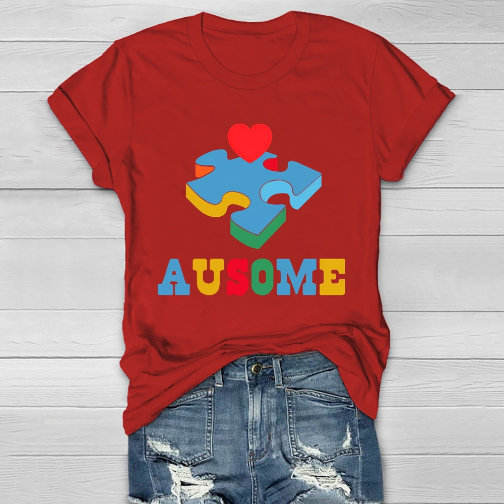 Ausome Autism Awareness Healthwear T-shirt