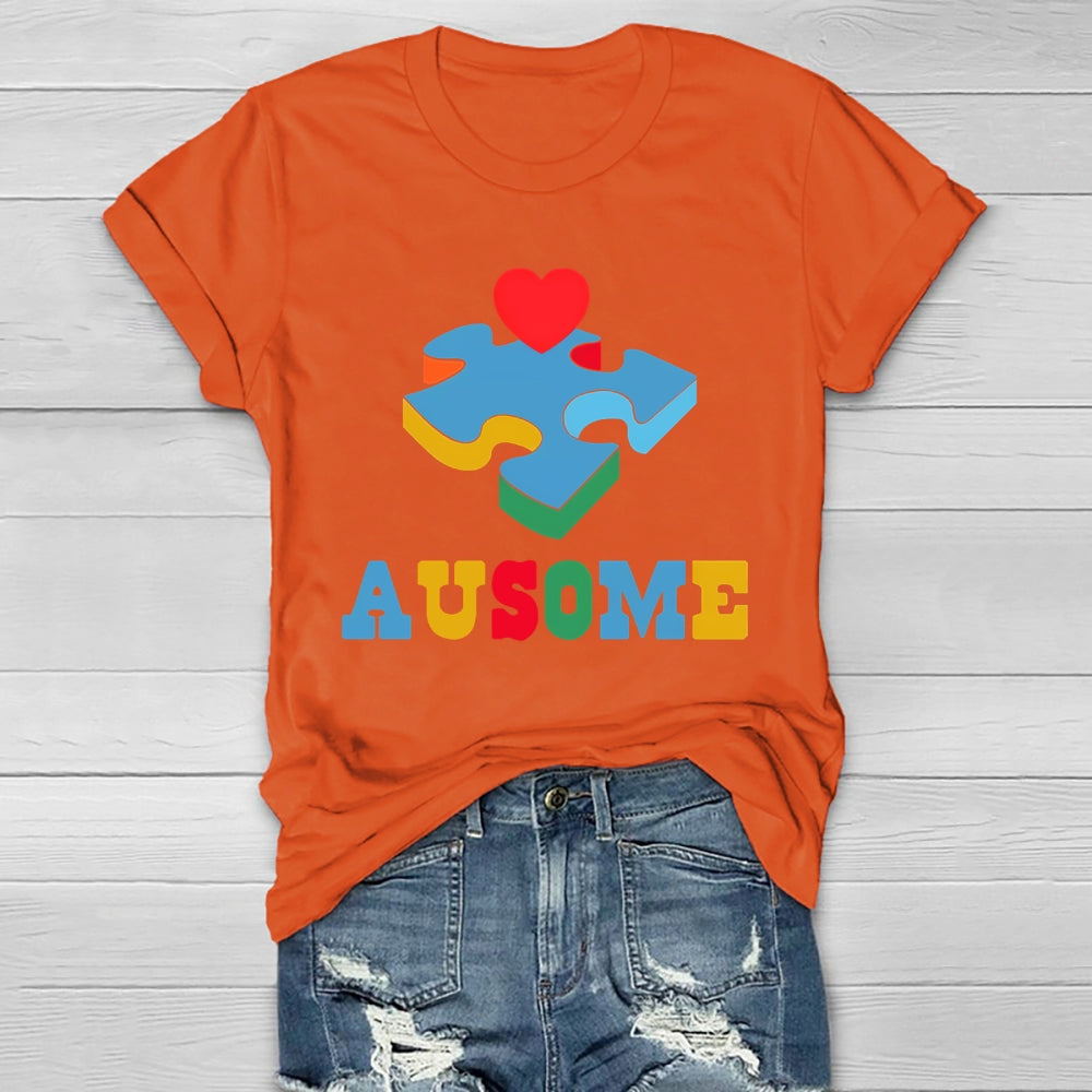 Ausome Autism Awareness Healthwear T-shirt