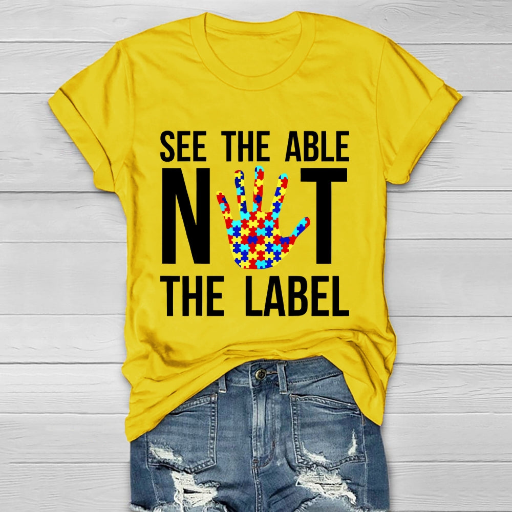 See The Able Not The Lable Healthwear T-shirt