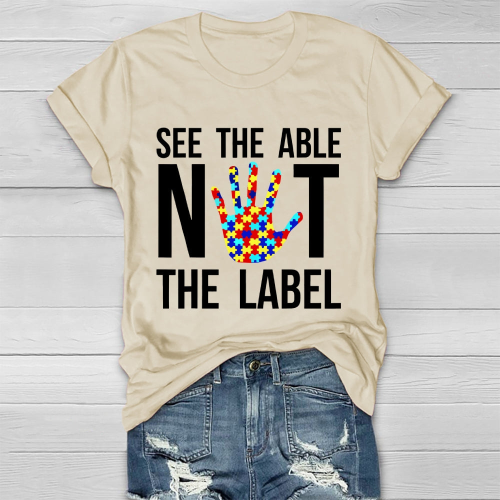 See The Able Not The Lable Healthwear T-shirt