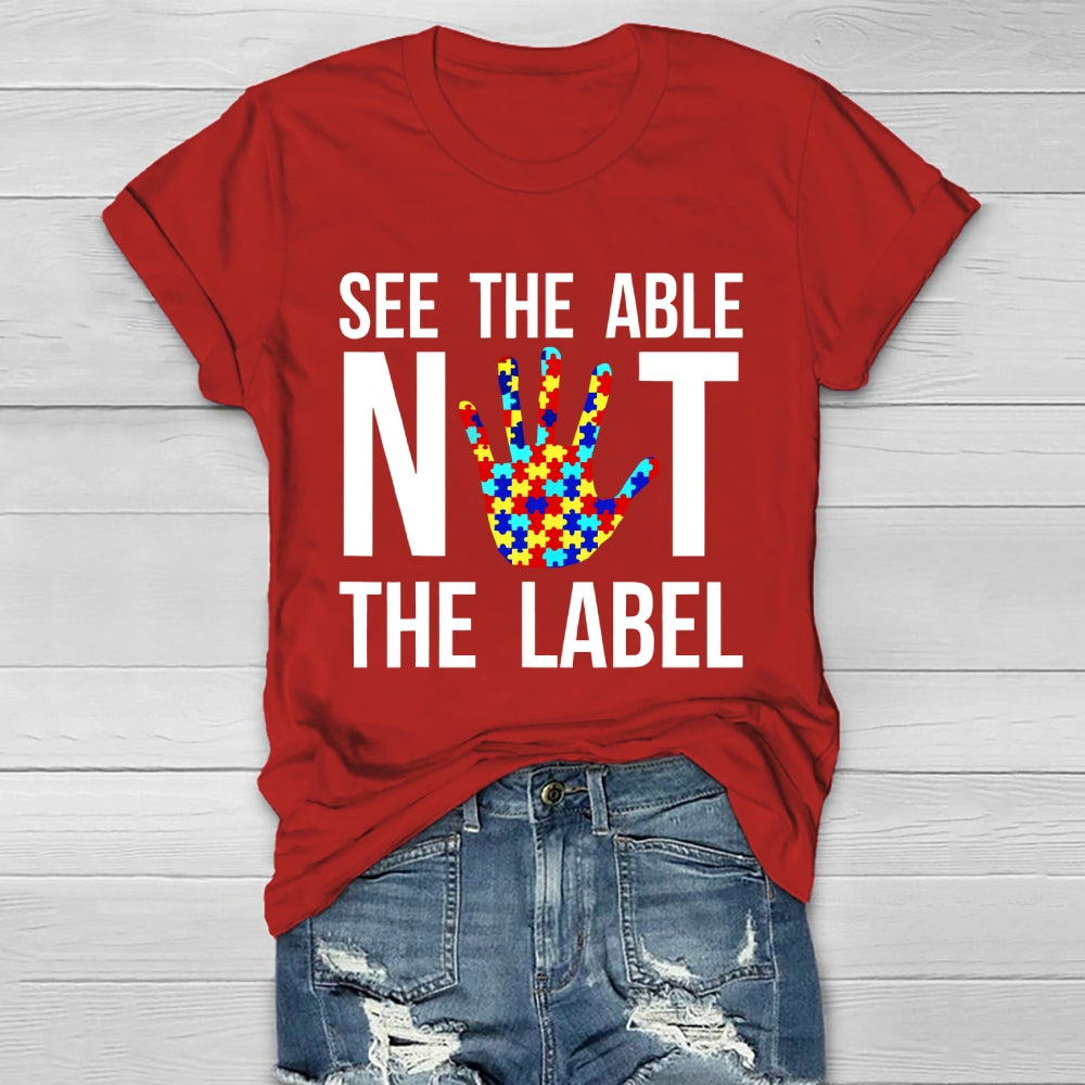 See The Able Not The Lable Healthwear T-shirt