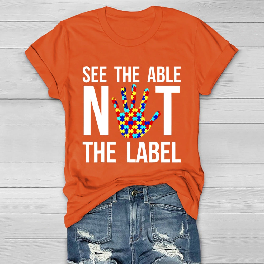 See The Able Not The Lable Healthwear T-shirt