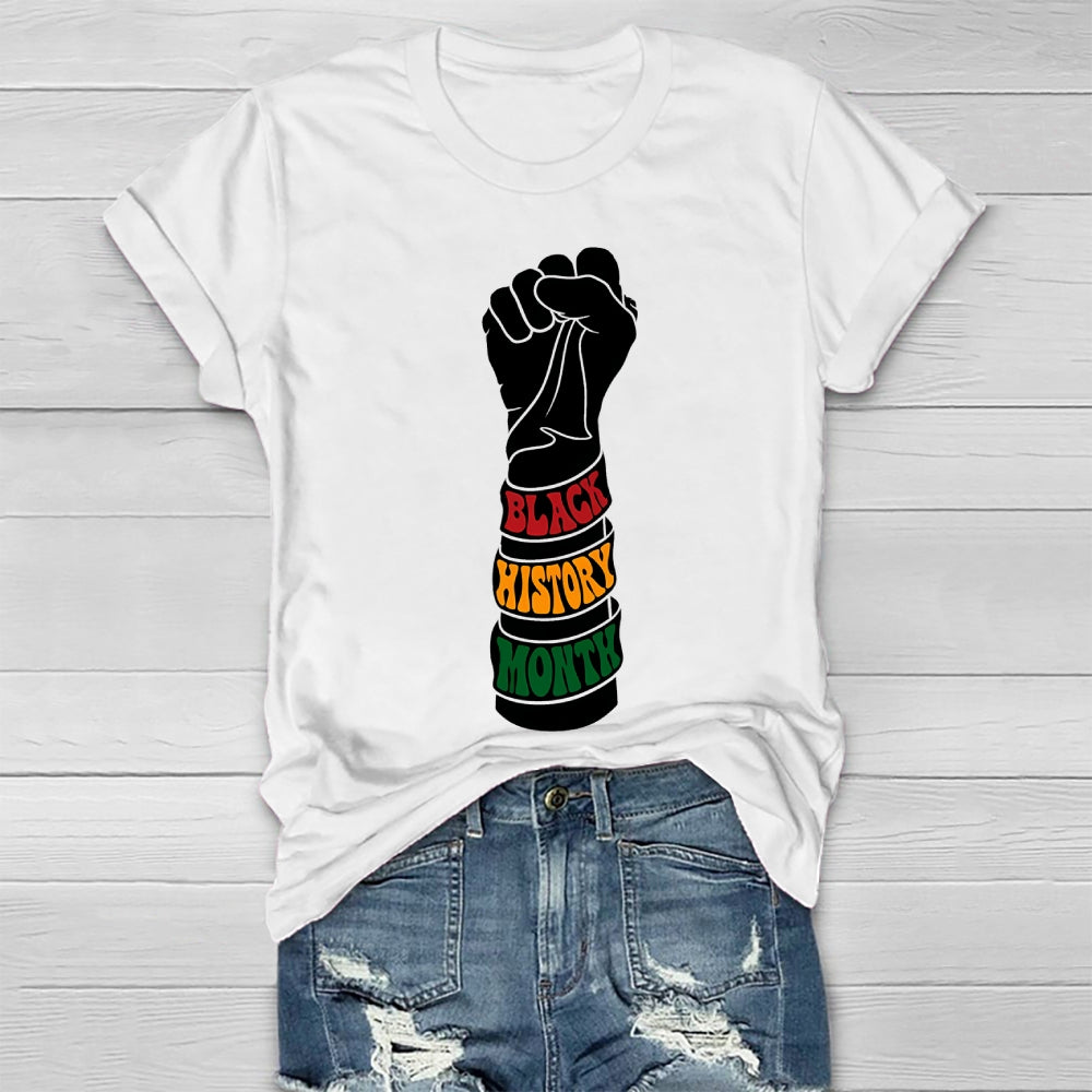 Black History Month Healthwear T-shirt