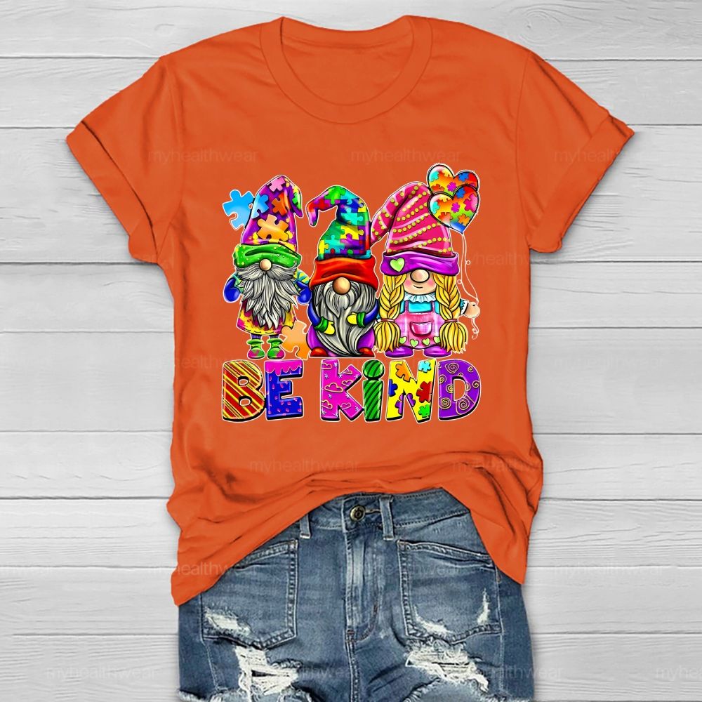 Be Kind Puzzle Christmas Healthwear T-shirt