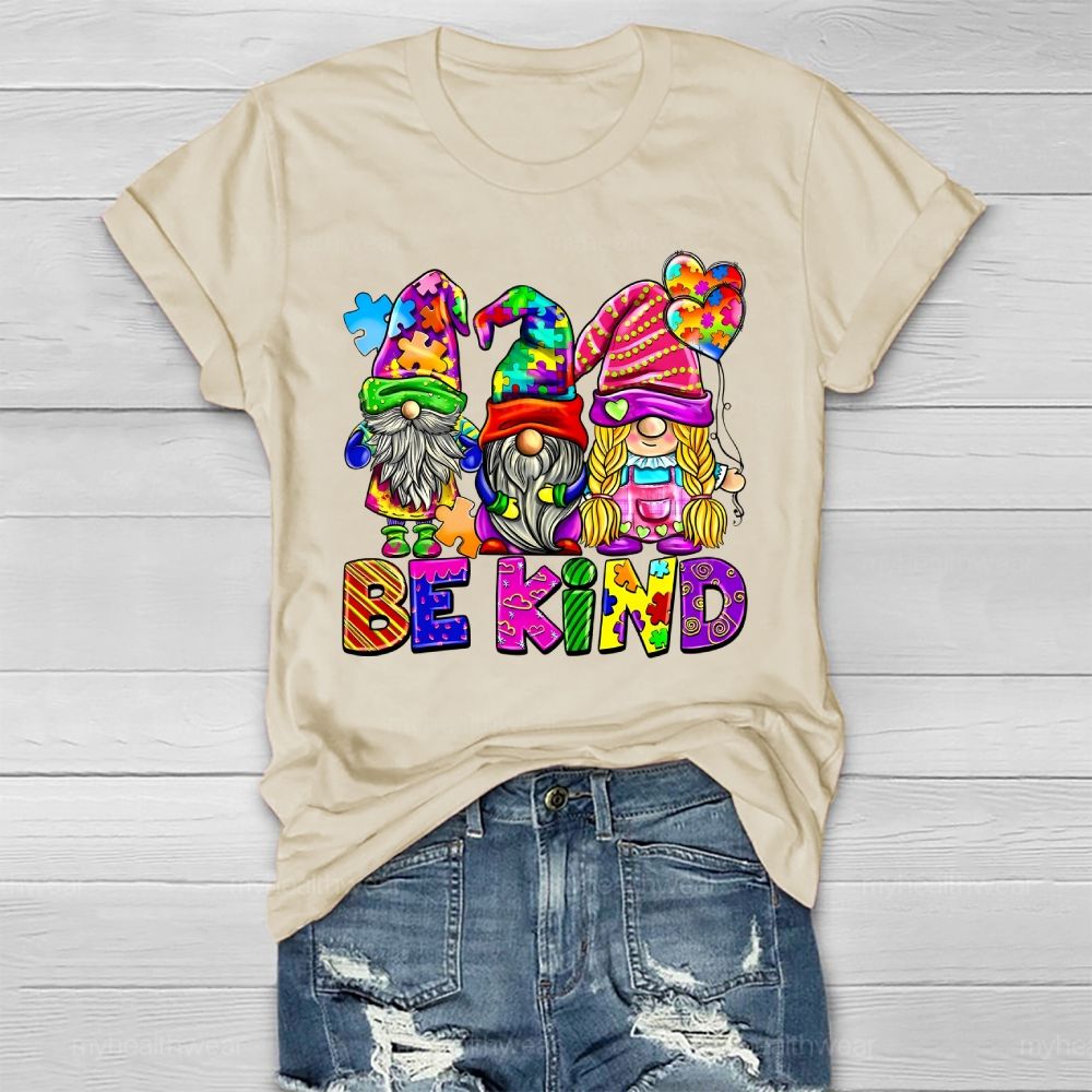 Be Kind Puzzle Christmas Healthwear T-shirt