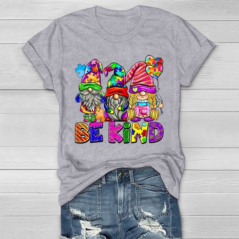 Be Kind Puzzle Christmas Healthwear T-shirt