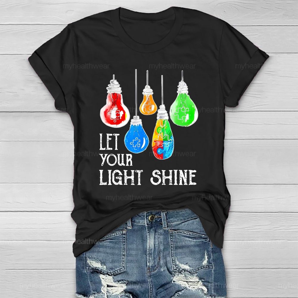 Let Your Light Shine Healthwear T-shirt