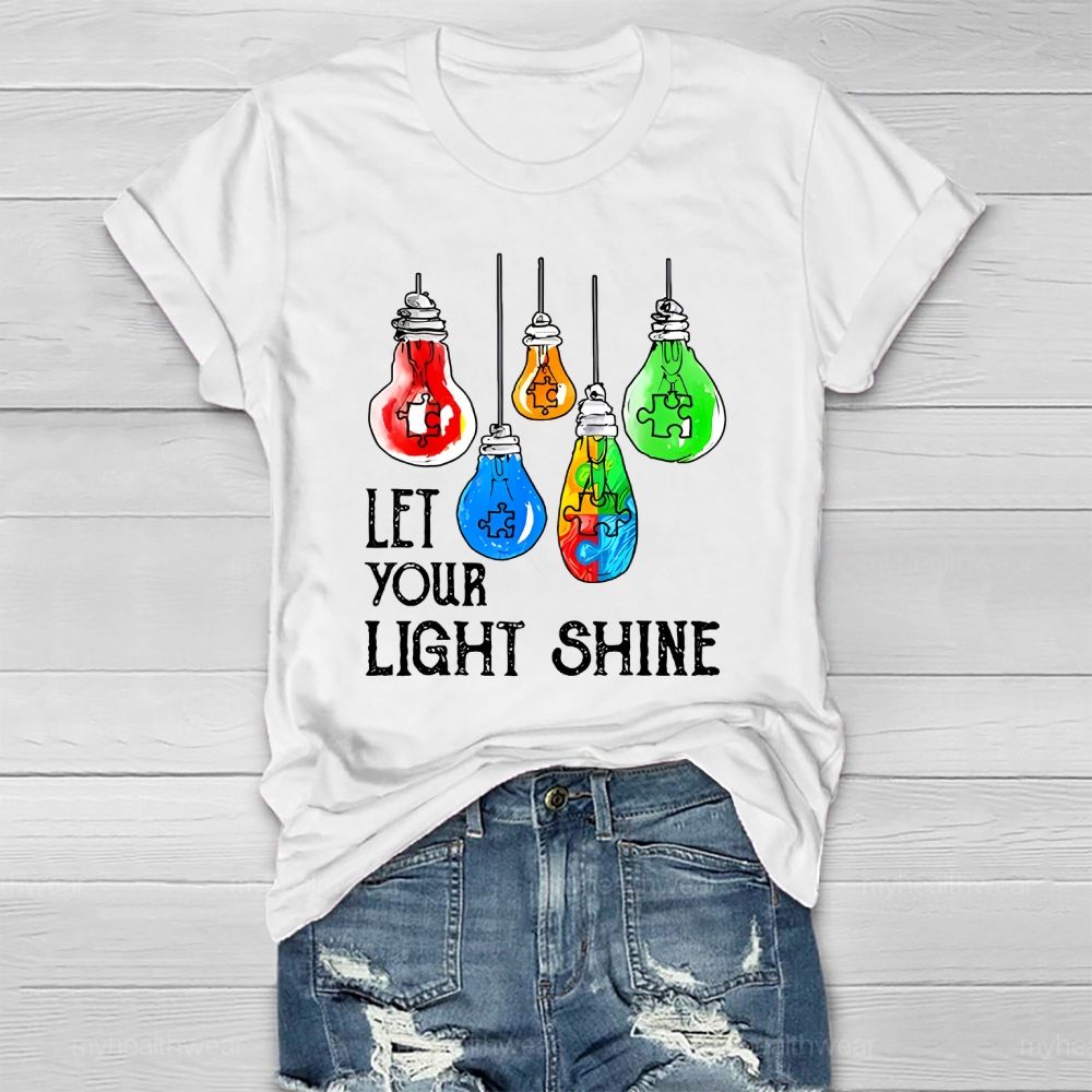 Let Your Light Shine Healthwear T-shirt
