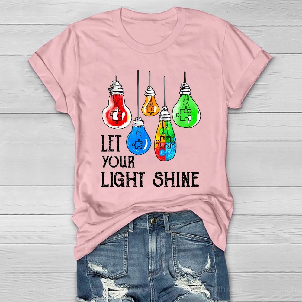 Let Your Light Shine Healthwear T-shirt