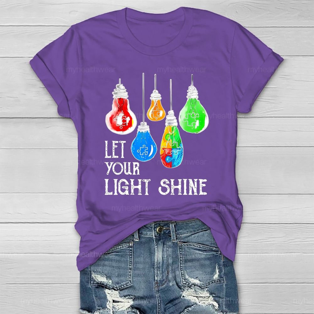 Let Your Light Shine Healthwear T-shirt
