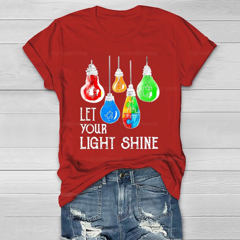 Let Your Light Shine Healthwear T-shirt