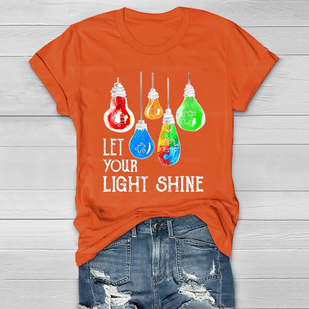 Let Your Light Shine Healthwear T-shirt
