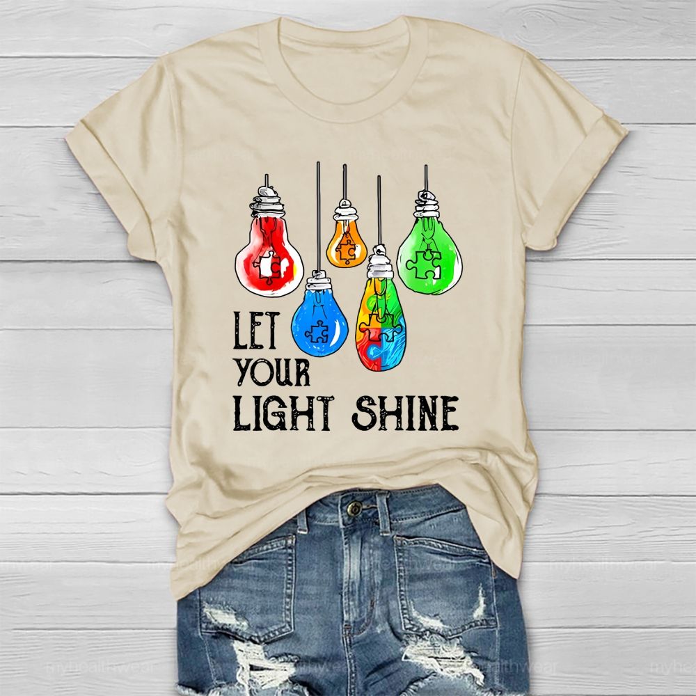 Let Your Light Shine Healthwear T-shirt