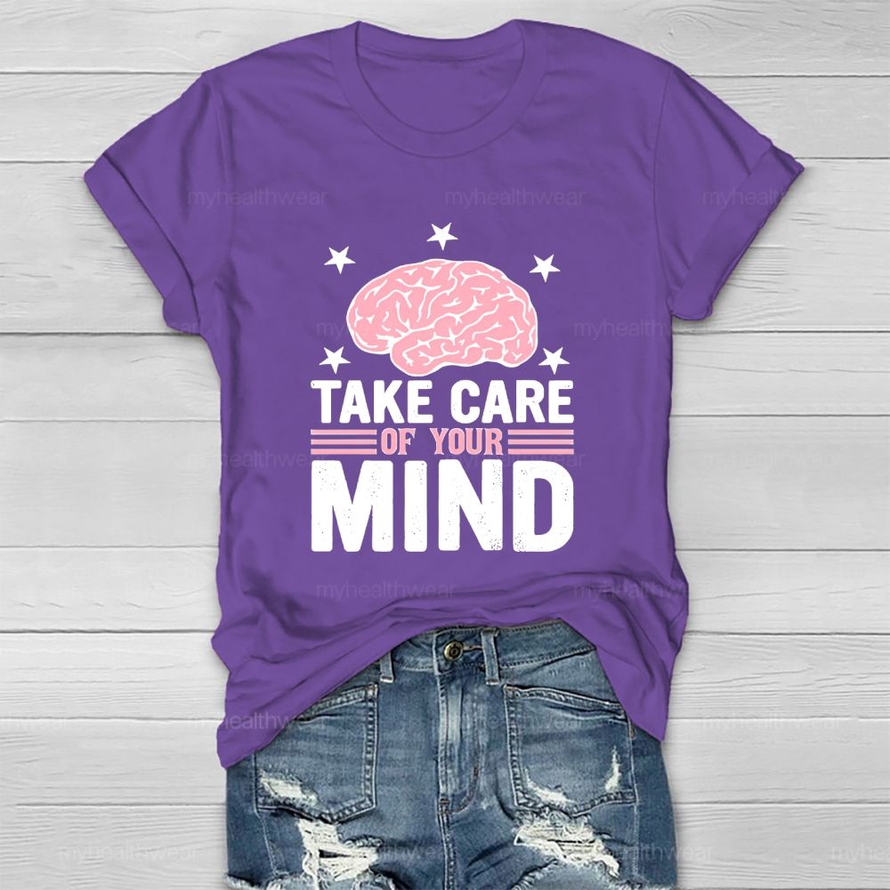 Take Care Of Your Mind Healthwear T-shirt