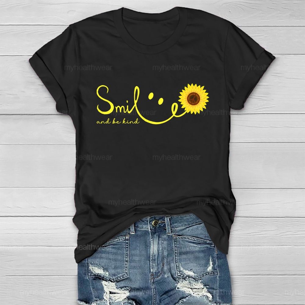 Smile And Be Kind Healthwear T-shirt