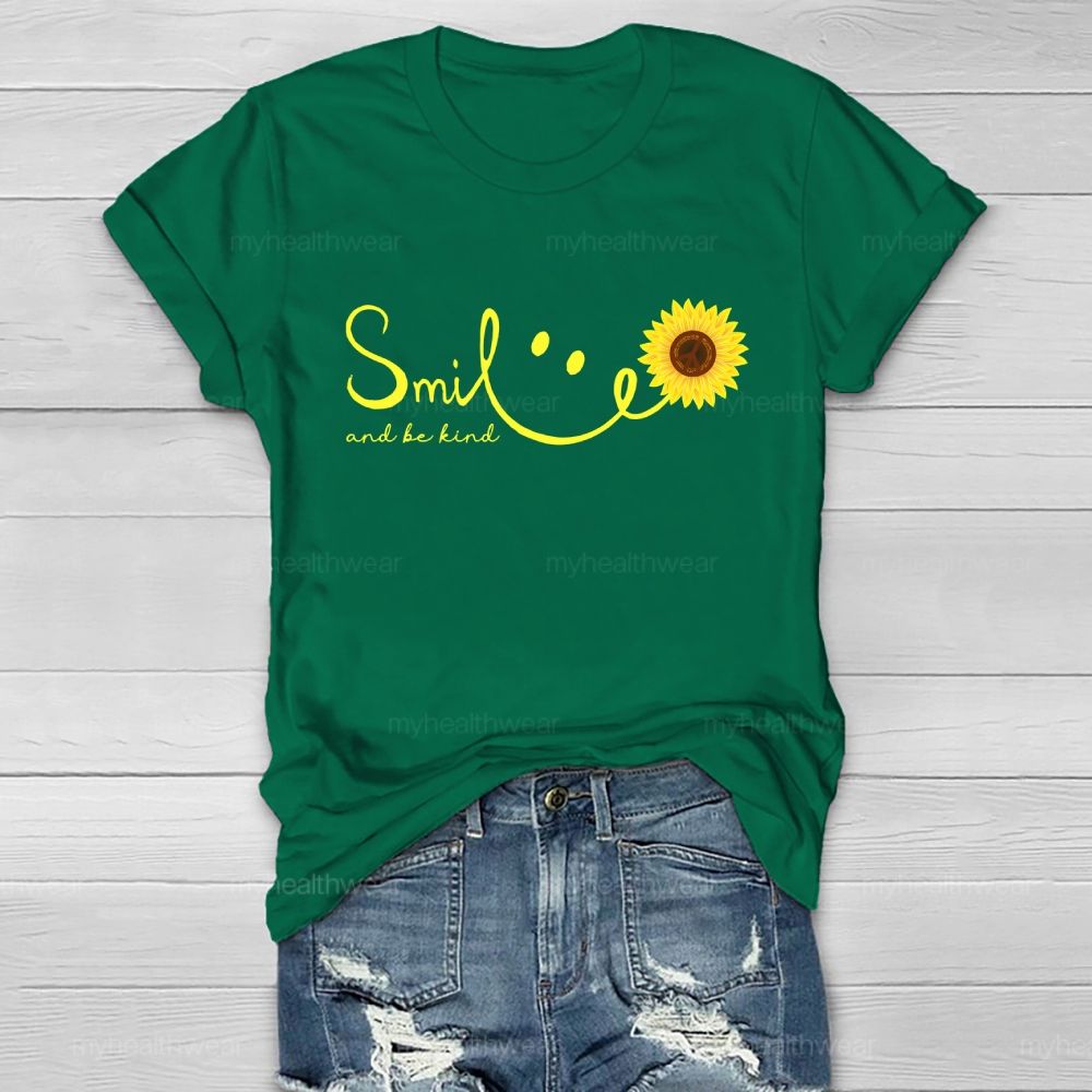 Smile And Be Kind Healthwear T-shirt
