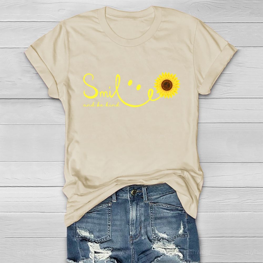 Smile And Be Kind Healthwear T-shirt
