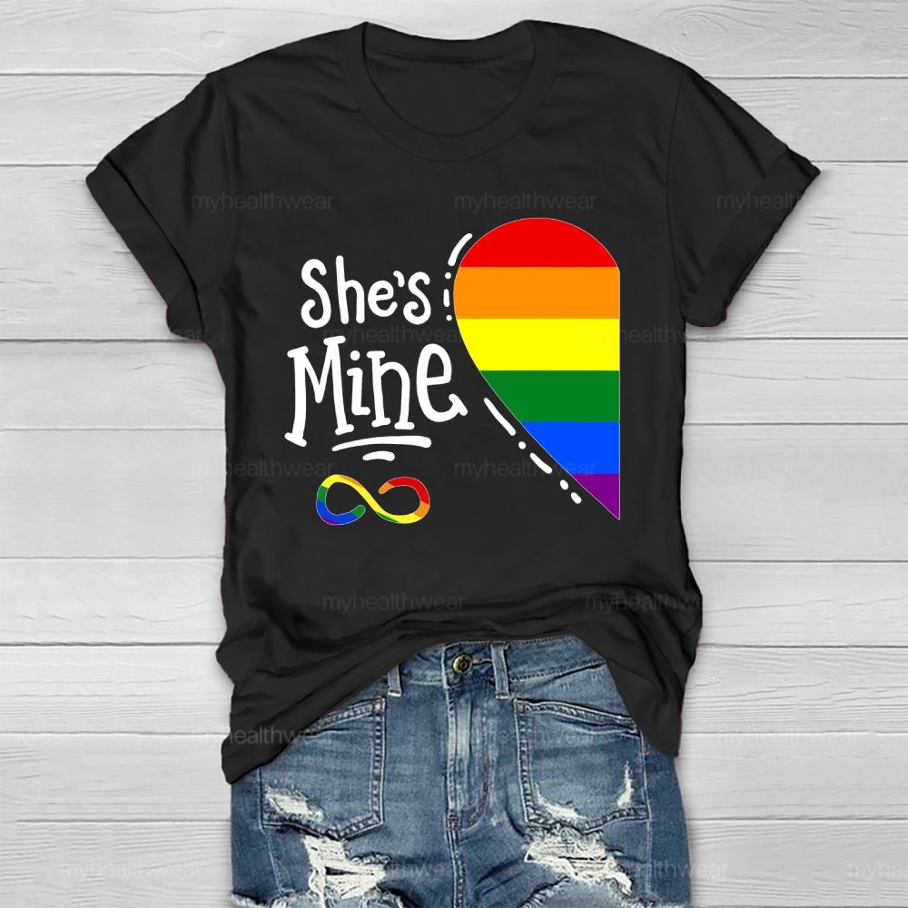 She's Mine Healthwear T-shirt