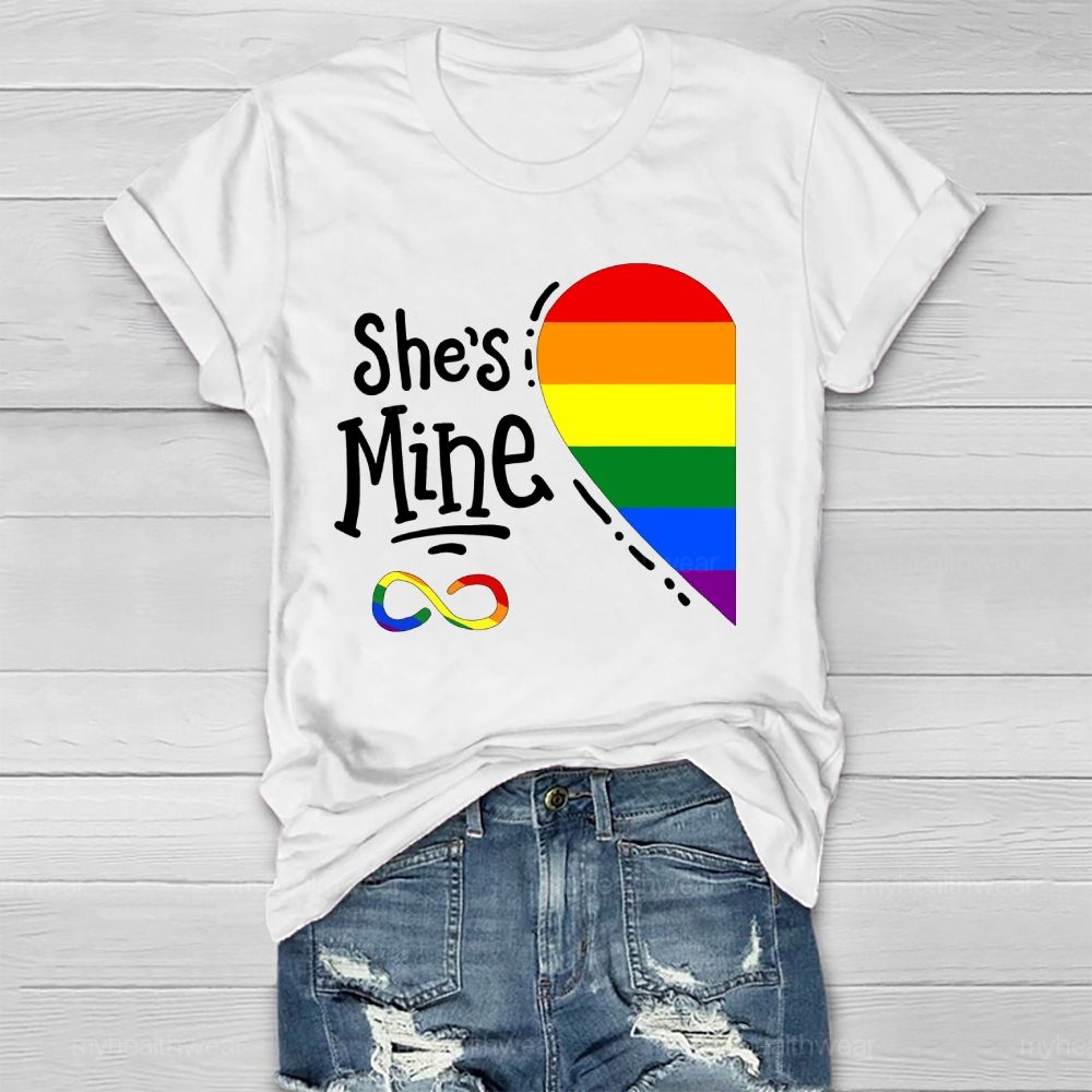 She's Mine Healthwear T-shirt