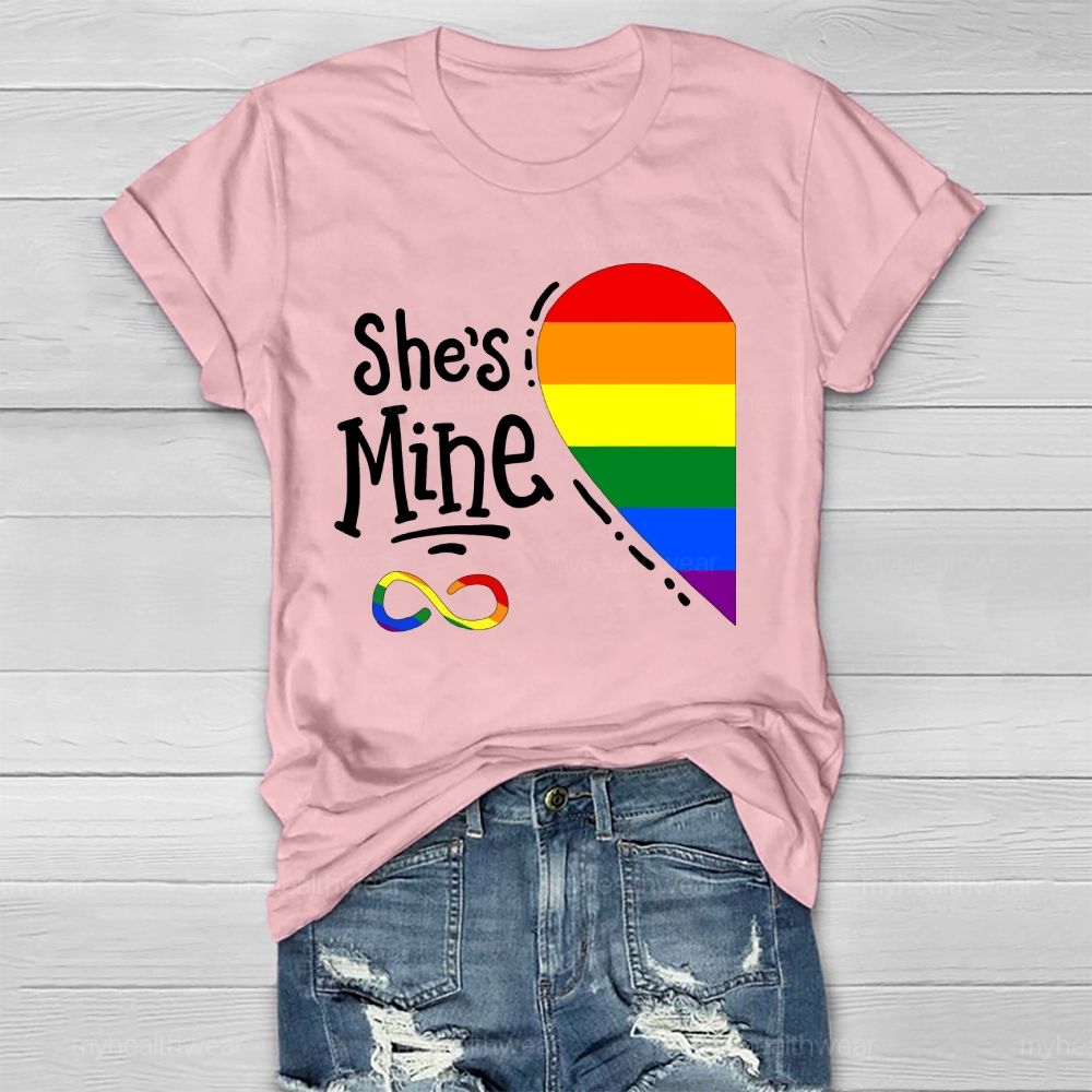 She's Mine Healthwear T-shirt